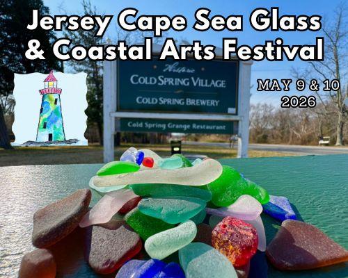 2026 Jersey Cape Sea Glass & Coastal Arts Festival Event